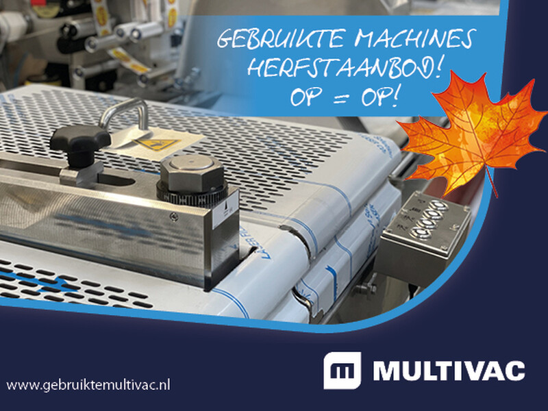 Herfstaanbod van gebruikte machines Multivac